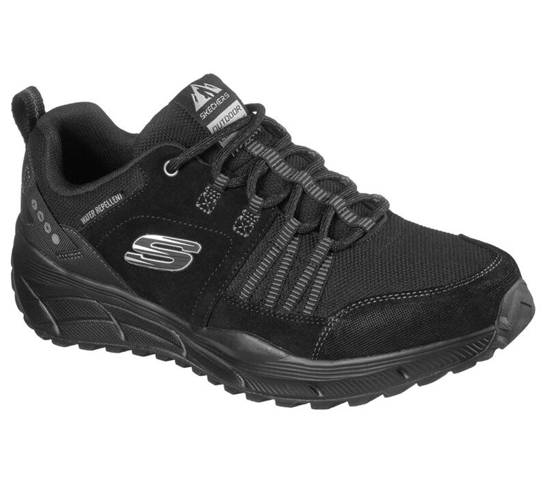 Skechers Herr Svarta Sneakers - Relaxed Fit: Equalizer 4.0 Trail - Sverige (QTGJN-4951)